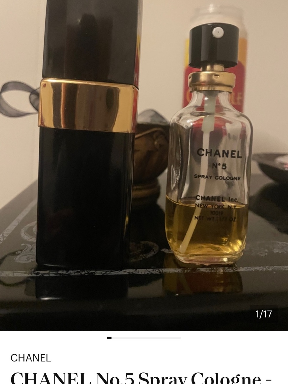 CHANEL Coco & Classic Spray Duo - collectible bottles with product left - Picture 3 of 17